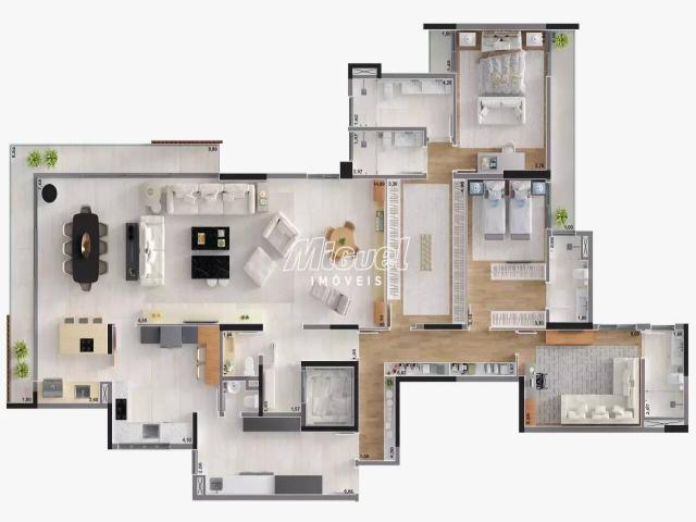 #731 - Apartamento Alto Padrão para Venda em Piracicaba - SP
