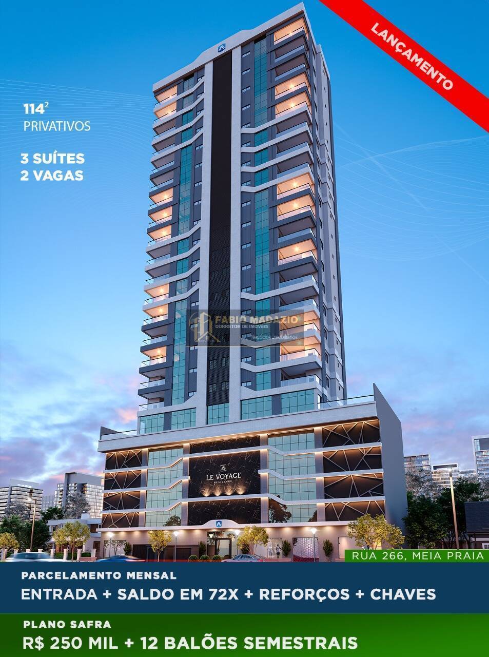 Apartamento, 3 quartos, 114 m² - Foto 1
