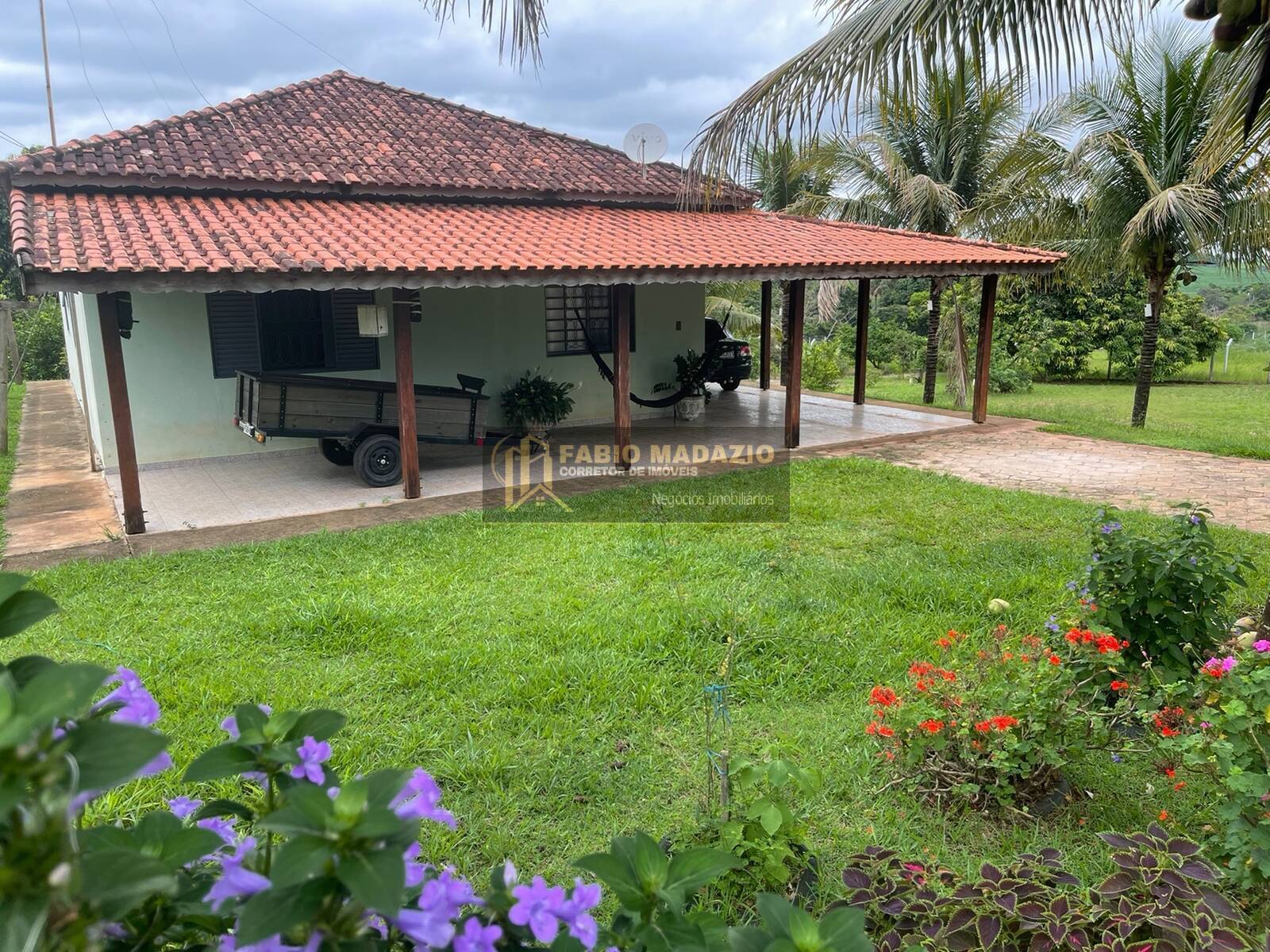 Chácara, 3 quartos, 5000 m² - Foto 1